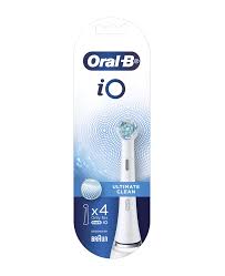 Oral-B iO Series Ultimate Clean Replacement Brush Heads 4 pack White